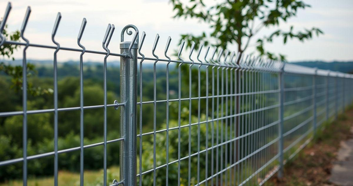 Alambrado de a&ccedil;o galvanizado: seguran&ccedil;a e durabilidade para sua propriedade