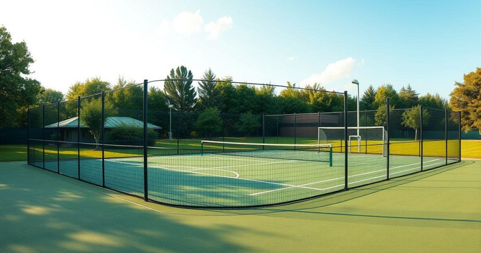 Gradil para quadra: Como escolher a melhor op&ccedil;&atilde;o para seguran&ccedil;a e conforto